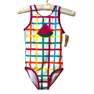 Harper Canyon Swimwear 3D Pop One Piece Swimsuit Size 8